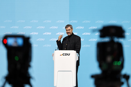 37. Parteitag der CDU Deutschlands in Berlin