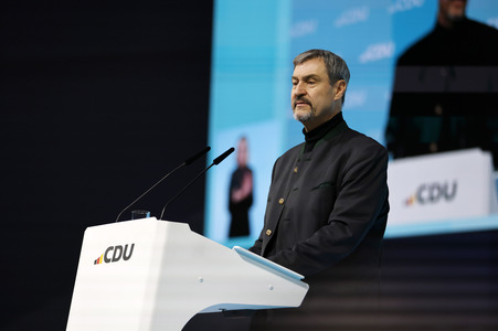 37. Parteitag der CDU Deutschlands in Berlin