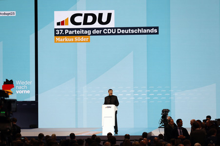 37. Parteitag der CDU Deutschlands in Berlin