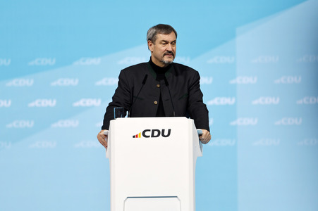 37. Parteitag der CDU Deutschlands in Berlin