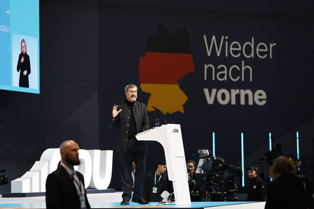 37. Parteitag der CDU Deutschlands in Berlin