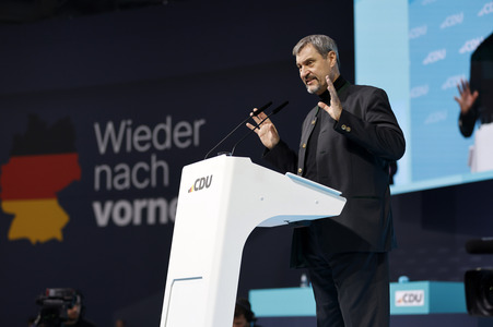 37. Parteitag der CDU Deutschlands in Berlin