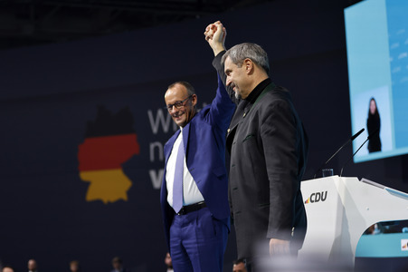 37. Parteitag der CDU Deutschlands in Berlin