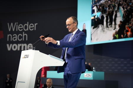 37. Parteitag der CDU Deutschlands in Berlin