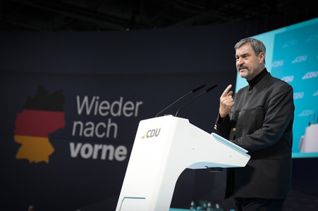 37. Parteitag der CDU Deutschlands in Berlin