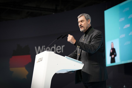 37. Parteitag der CDU Deutschlands in Berlin