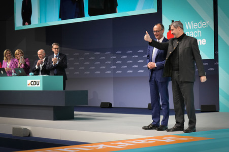 37. Parteitag der CDU Deutschlands in Berlin