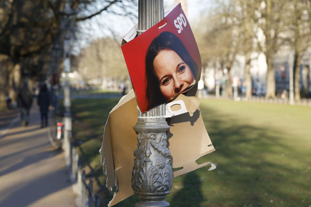 Vandalismus an Wahlplakaten in Bonn