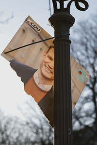 Vandalismus an Wahlplakaten in Bonn