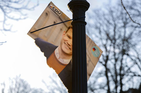 Vandalismus an Wahlplakaten in Bonn