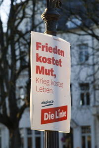 Wahlplakate zur Bundestagswahl 2025 in Bonn