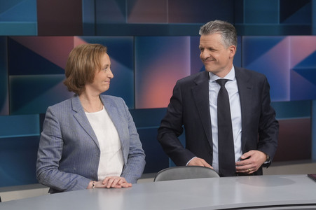 Talkshow 'hart aber fair' in Berlin