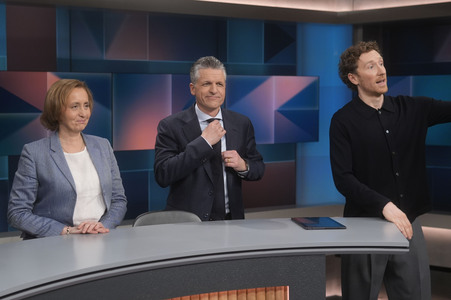 Talkshow 'hart aber fair' in Berlin