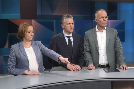 Talkshow 'hart aber fair' in Berlin