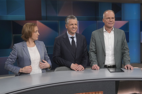 Talkshow 'hart aber fair' in Berlin