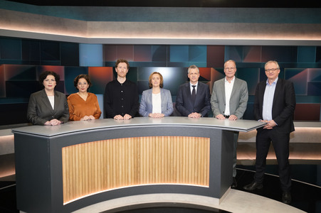 Talkshow 'hart aber fair' in Berlin