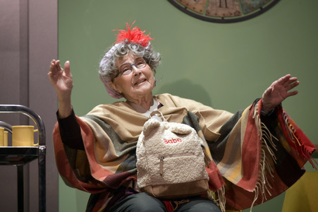 Theaterprobe 'Oma Trick' in Berlin