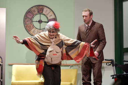 Theaterprobe 'Oma Trick' in Berlin