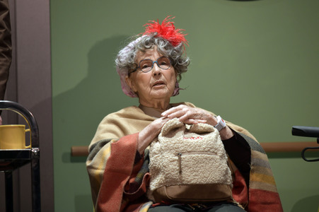 Theaterprobe 'Oma Trick' in Berlin