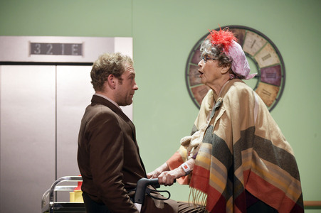 Theaterprobe 'Oma Trick' in Berlin