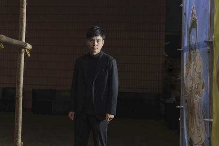 Photoshooting bei Proben zum Bühnenstück 'Startup of Wusheng'