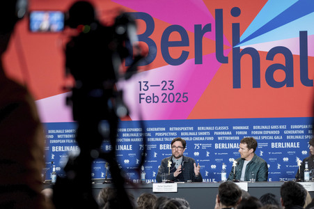 Pressekonferenz 'The Thing with Feathers', Berlinale 2025
