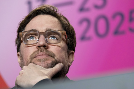 Pressekonferenz 'The Thing with Feathers', Berlinale 2025