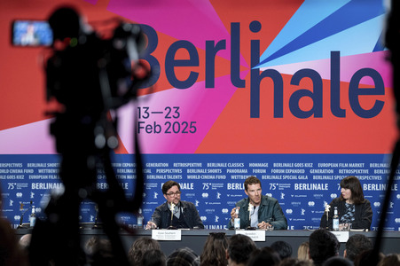 Pressekonferenz 'The Thing with Feathers', Berlinale 2025