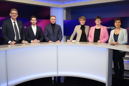 Talkshow 'maischberger' in Berlin