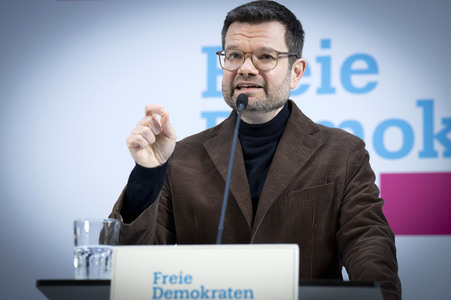 Pressekonferenz nach den Gremiensitzungen der FDP in Berlin