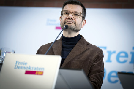 Pressekonferenz nach den Gremiensitzungen der FDP in Berlin
