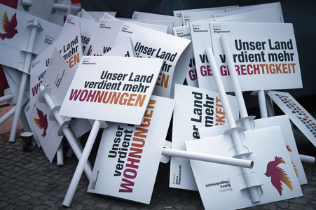 Abschlusskundgebung vom BSW in Berlin