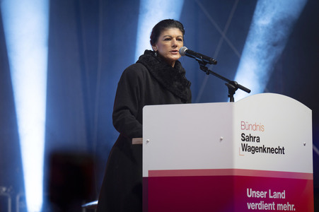 Abschlusskundgebung vom BSW in Berlin