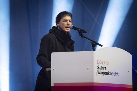 Abschlusskundgebung vom BSW in Berlin