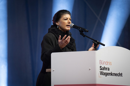 Abschlusskundgebung vom BSW in Berlin