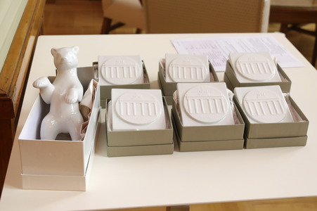 Eintrag der Berlinale-Jury in das Gästebuch von Berlin, Berlinale 2025