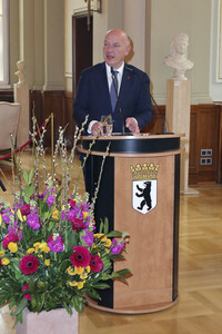 Eintrag der Berlinale-Jury in das Gästebuch von Berlin, Berlinale 2025