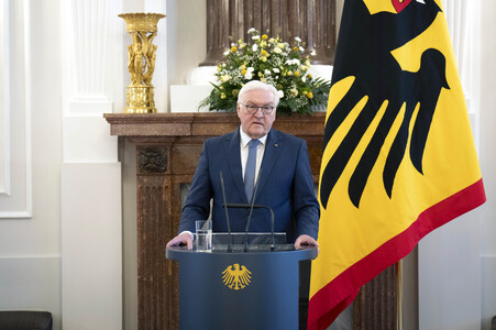 Übergabe der Wohlfahrtsmarken 2025 in Berlin