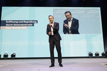 Wahlkampfveranstaltung der CDU in Oberhausen