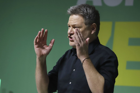 Wahlkampfhöhepunkt von Bündnis 90/Die Grünen in Hamburg