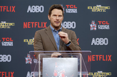 Hand and Footprint Ceremony mit Anthony und Joe Russo in Los Angeles