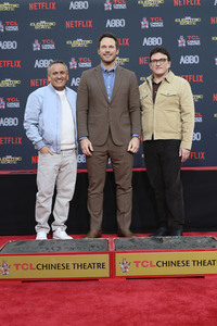 Hand and Footprint Ceremony mit Anthony und Joe Russo in Los Angeles