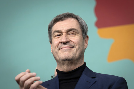 Wahlabend der CDU nach der Bundestagswahl 2025 in Berlin