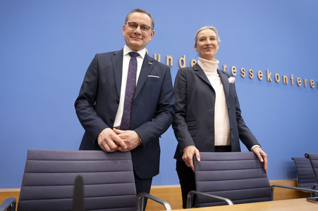 Bundespressekonferenz AfD - Zu den Bundestagswahlen in Berlin