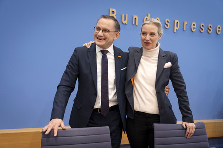 Bundespressekonferenz AfD - Zu den Bundestagswahlen in Berlin