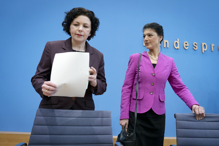 Bundespressekonferenz BSW - Zu den Bundestagswahlen in Berlin