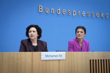 Bundespressekonferenz BSW - Zu den Bundestagswahlen in Berlin