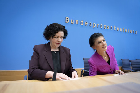 Bundespressekonferenz BSW - Zu den Bundestagswahlen in Berlin