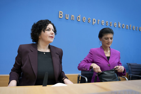 Bundespressekonferenz BSW - Zu den Bundestagswahlen in Berlin