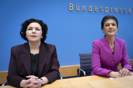 Bundespressekonferenz BSW - Zu den Bundestagswahlen in Berlin